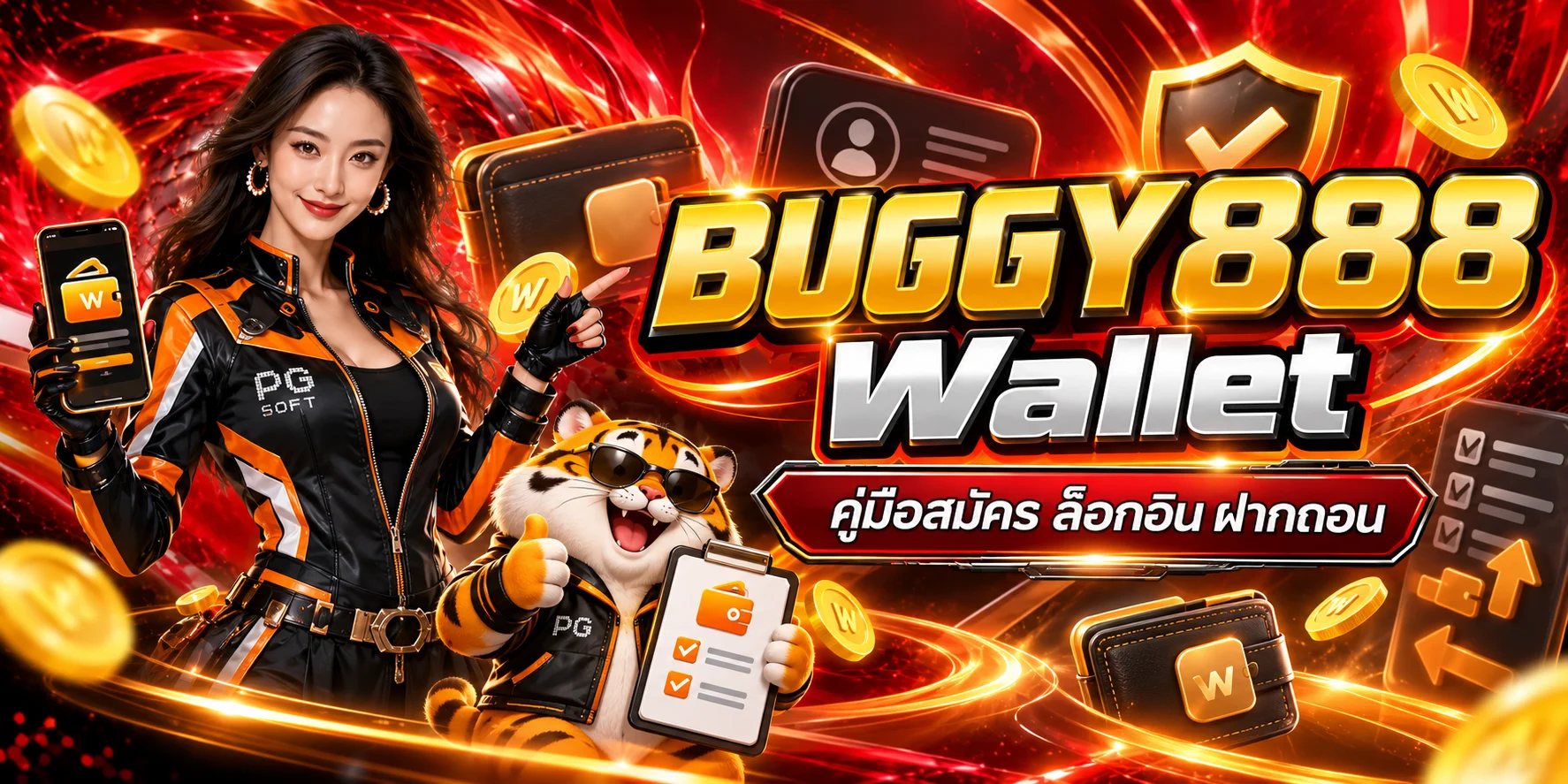 BUGGY888 Wallet | วิธีสมัคร ล็อกอิน ฝากถอน